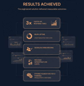 results acheived saas 
