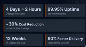 B2B SaaS Backened - projected results